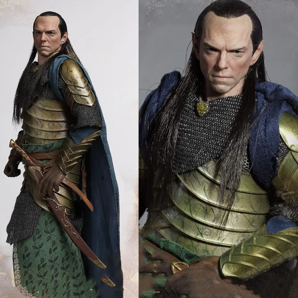 

Игрушки Асмус LOTR024 1/6 весы Коллекционная полный набор мужской эльф лорд Элронд фигурку модель для любителей праздничные подарки