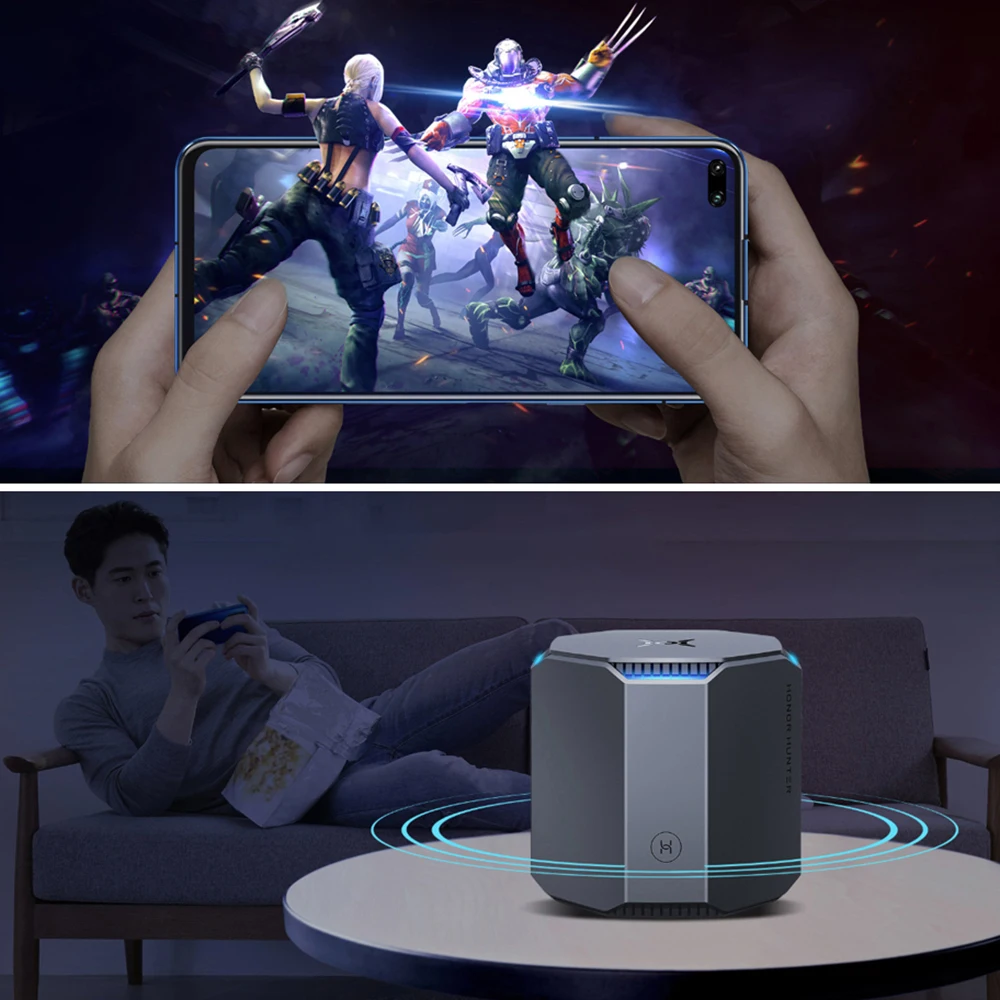 Беспроводной двухгигабитный Wi Fi роутер Honor Hunter четырехъядерный ретранслятор
