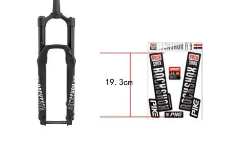 2018 наклейка на вилку для горного велосипеда ROCK SHOX PIKE MTB переднюю | Спорт и