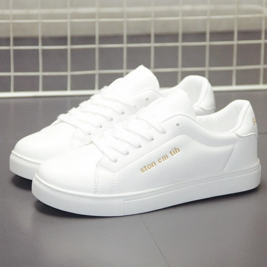 

Women's shoes 2020 new small white shoes female ins super fire shoes Korean version of the wild white large size couple shoes