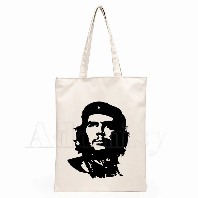 Cuba Kuba Avana Revolution Fidel Castro Che Guevara Communist Tote Bag Unisex Canvas Bags Shopping Casual Shoulder Foldable | Багаж и