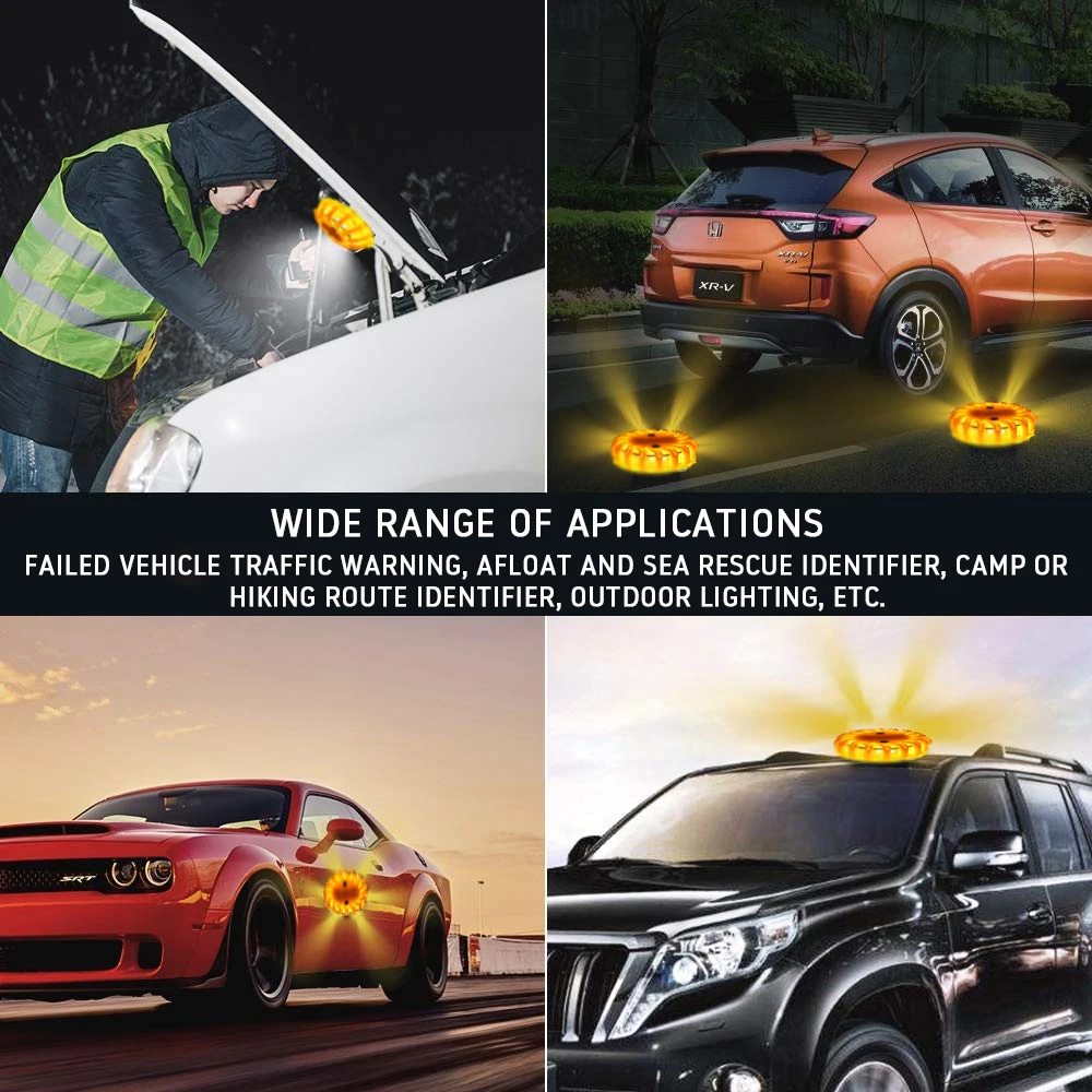 Светодиодный аварийный автомобильный светильник s дорожные сигнальные огни