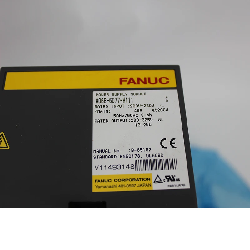 100% новый A06B-6077-H111 модуль питания FANUC сервопривод усилитель привода |