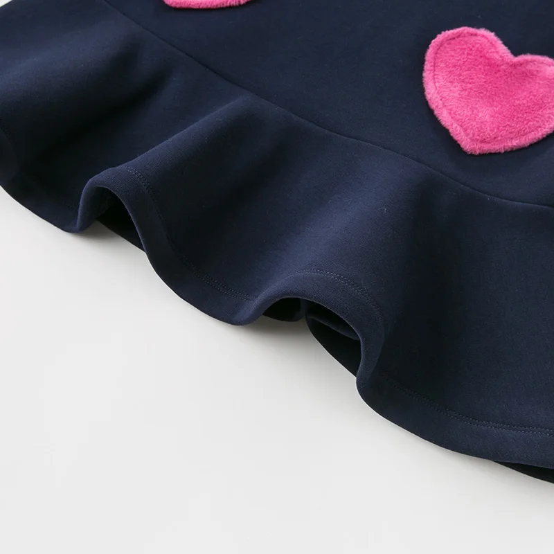 DBK11230 dave bella/Детское платье для девочек осенние платья с длинными рукавами детское