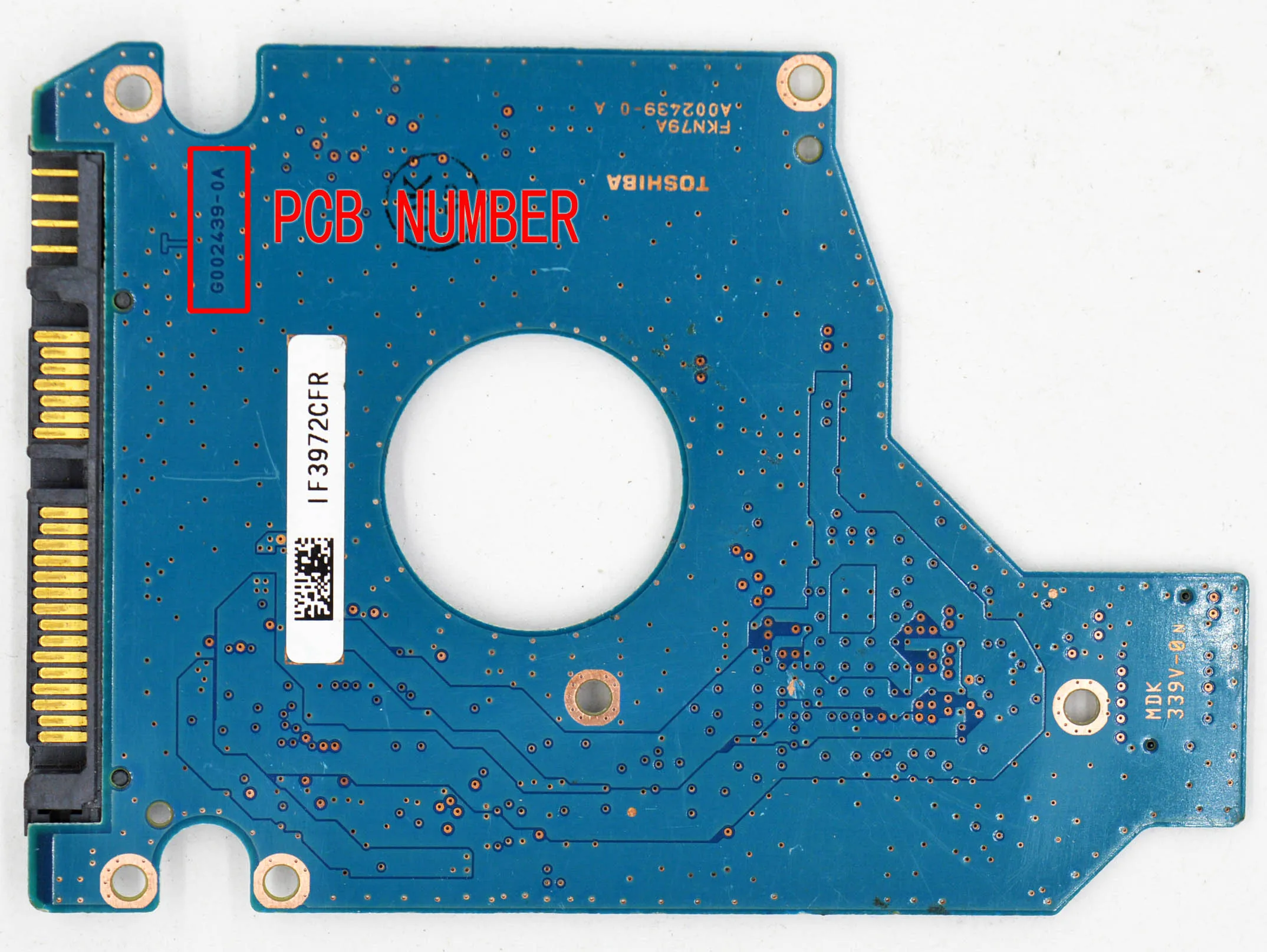 Запчасти для жестких дисков печатная плата модель 2 5 SATA hdd восстановление данных