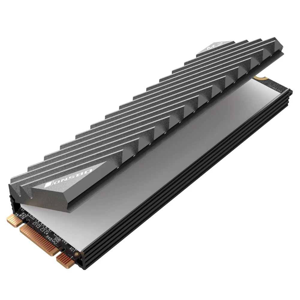 Теплоотвод Jonsbo M.2 2280 SSD NVMe теплоотвод из алюминиевого сплава с теплоотводящей