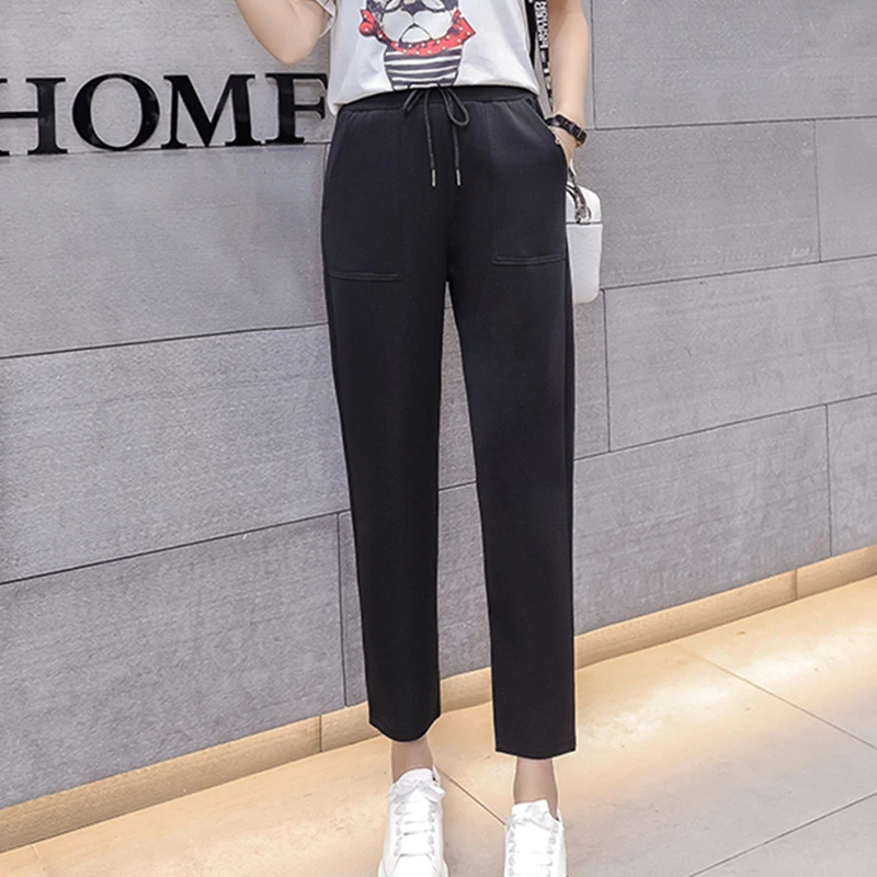 Женские брюки и капри весенние брюки-султанки Размеры M- 5XL большие свободные с