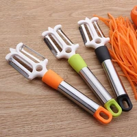 3 colors peeler apple scraper knife vegetable cucumber carrot fruit potato grater kitchen gadget kitchen tools accessories