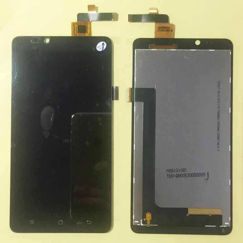 5PCS/LOT For Highscreen Omega Prime XL LCD Display With Touch Screen Digitizer Assembly Mobile Phone LCDs Replacement Parts