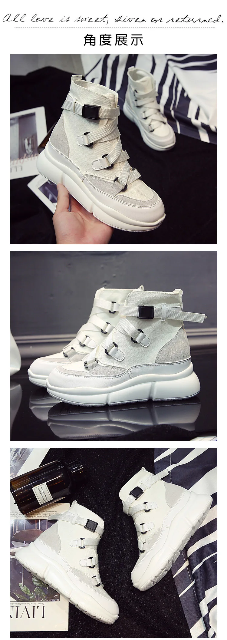 Новинка года; женские туфли на плоской подошве с высоким берцем; легкая мягкая повседневная обувь с круглым носком; Zapatillas Plataforma