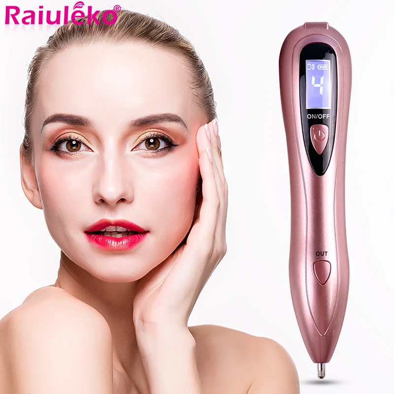 ЖК-дисплей уход за кожей лица плазменной ручка светодиодный освещение