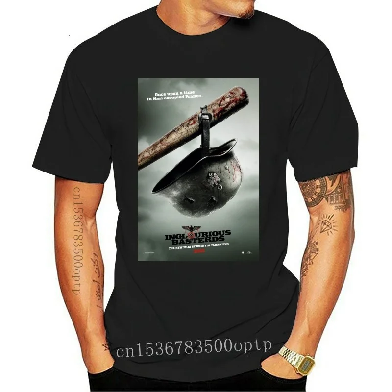 

Новинка, Мужская футболка Inglourious Basterds (2009), футболка из фильма, футболка для женщин и мужчин, футболка
