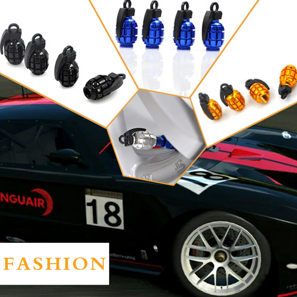 Универсальные колпачки на клапан колеса DSYCAR 4 шт./лот противопылевые для