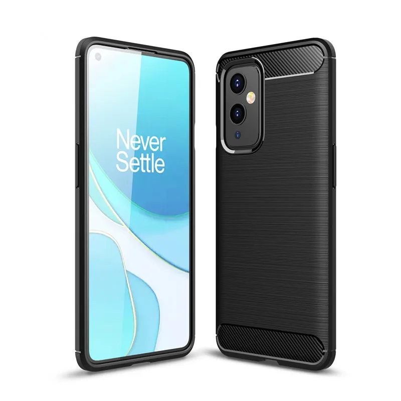 Мягкий чехол из углеродного волокна и для Oneplus 9 9R 8T 8 7T Pro Nord N10 5G N100 защитный
