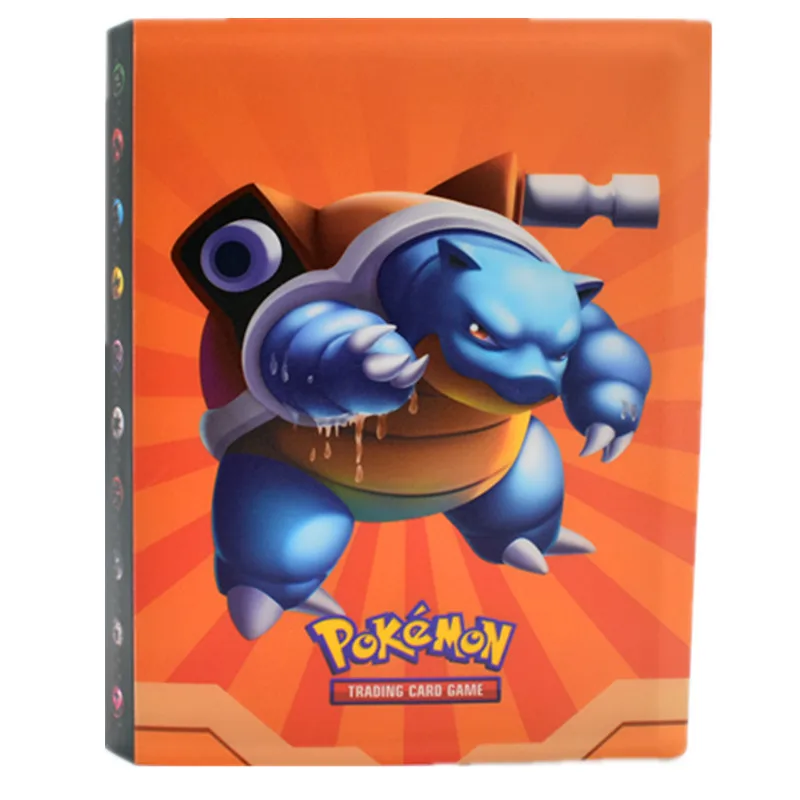 

240Pcs Pokemon Pikachu GX EX Charizard V Vmax Holder Collections Pokemon Cards Album Book Top Loaded List Toys Gift for Children