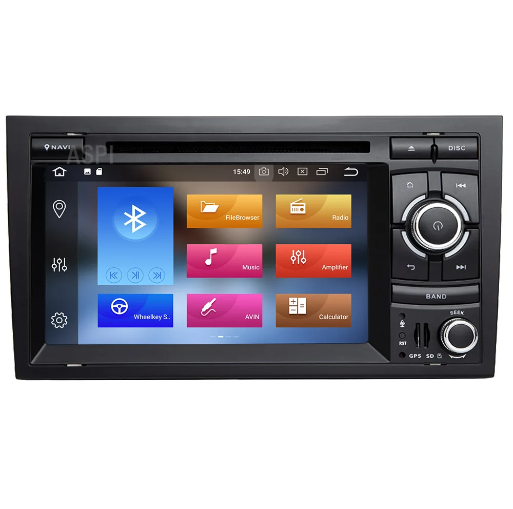 CAR DVD player For Audi A4 S4 RS4 2002-2007 Android 8.0 8 Core 4G+32G GPS Navigation Stereo 7'' IPS screen Multimedia | Автомобили