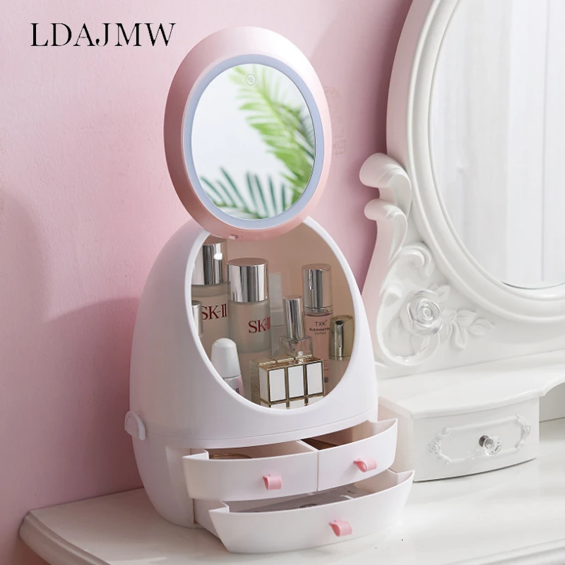 Ящик для хранения косметики Женский водонепроницаемый и пыленепроницаемый