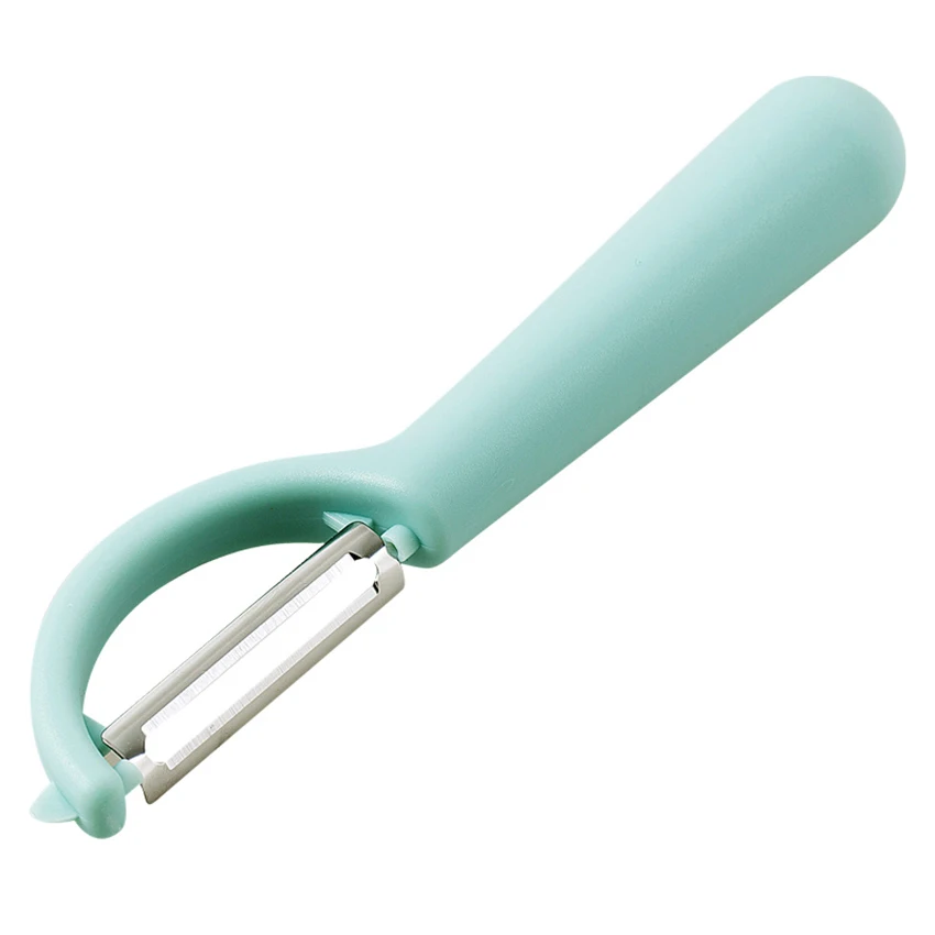 Поворотный Овощечистка с хорошим захватом и ручкой из полипропилена острые