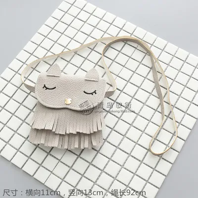 F104-GREY Растаянная овечка для девочек, маленький кошелек для монет, кошелек для детей, сумка для монет, детский держатель денег бумажник, милый подарок для детей, Сумка с пингвином - Цвет: F104-GREY