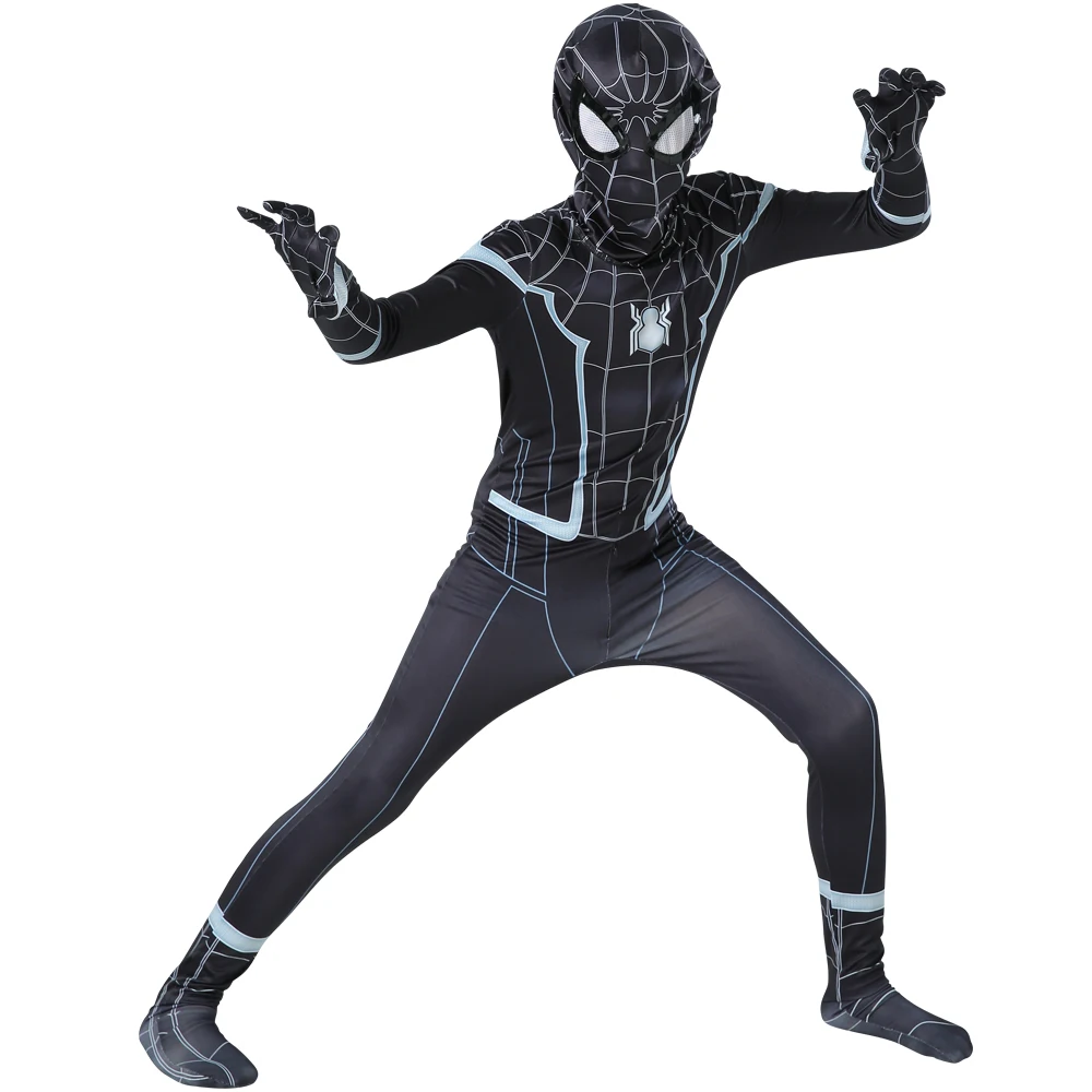 Новинка 2021 Детский костюм для косплея аниме майль Моралес зентай Дэдпула - купить