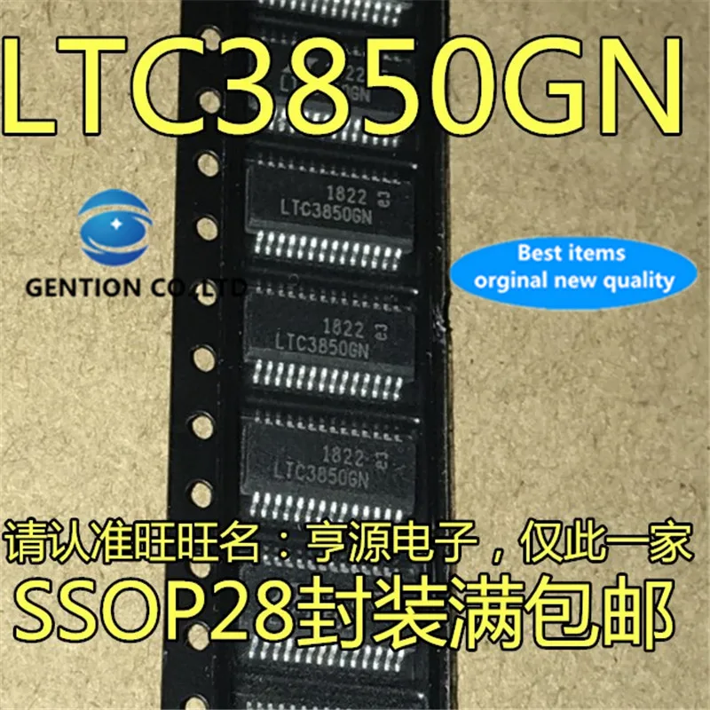 

10Pcs LTC3850 LTC3850GN LTC3850 LT3850GN SSOP28 Voltage controller chip in stock 100% new and original