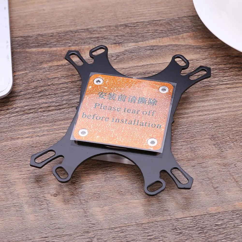 Прозрачный водяной блок для процессора с медной основой Водяной охладитель