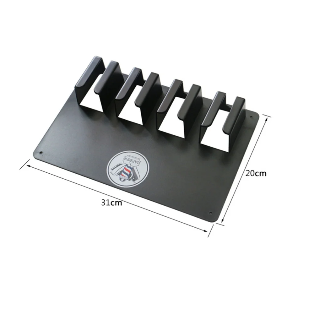 

Hair Clipper Hanging Rack Eletric Hair Cutter Holder Hair Trimmer Storage Rack Black