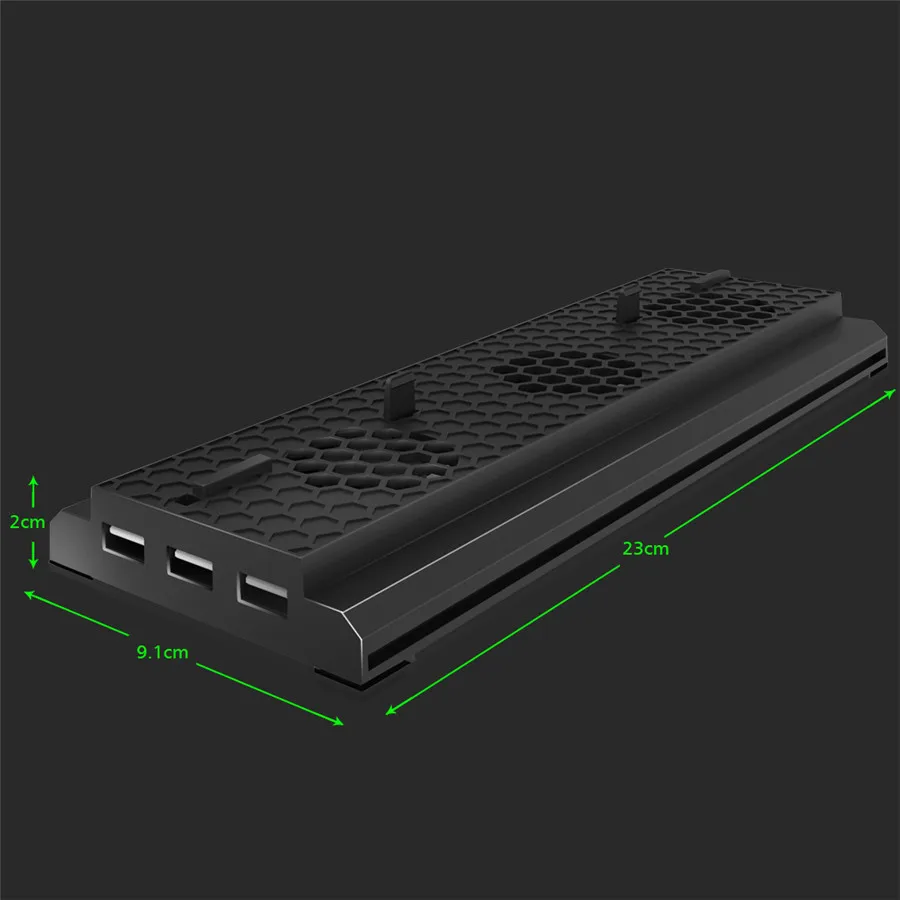 For XBox One X Vertical Stand Console X-One Game Cooling Fan With 3 USB 2.0 Ports Cooler | Электроника