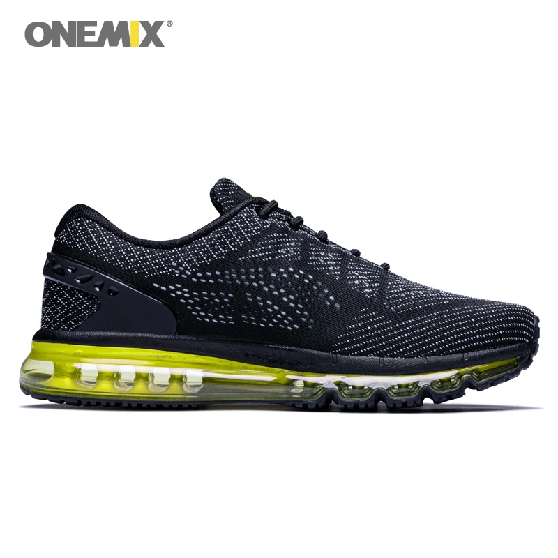 Onemix Air мужские кроссовки амортизация уникальный дизайн дышащая Спортивная обувь уличные кроссовки мужские zapatos de hombre