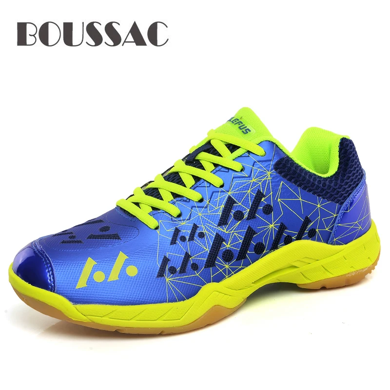 BOUSSAC/женская и мужская обувь для бадминтона нескользящие профессиональные