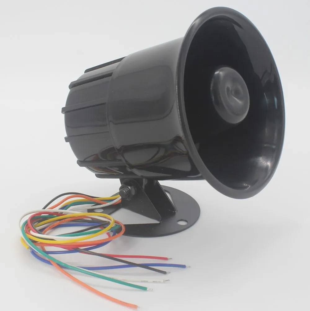 JQE811 DC9V~32V Multi-channel voice alarm USB Support Electronic Signal Siren horn speaker broadcast reminder