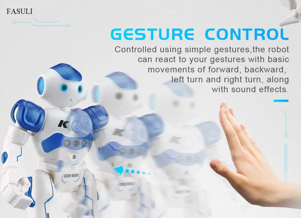 R2 RC Robot Intelligent Programming Remote Control Robotica Toy Biped Humanoid For Children Kids Birthday Gift Present | Электроника
