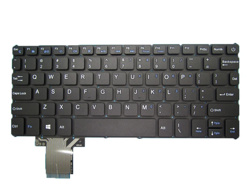 

Laptop Keyboard For 4Good CL100 English US Black Without Frame New