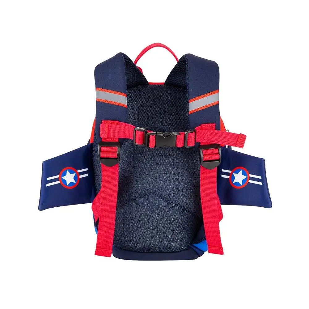 Toddler Backpack with Safety Harness Leash Kids Rocket Backpack for Boys Girls,Waterproof School Bag for Preschool Kindergarten