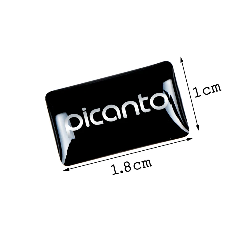 8 шт. руль 3D эпоксидная смола автомобильные аксессуары для тюнинга подходят KIA