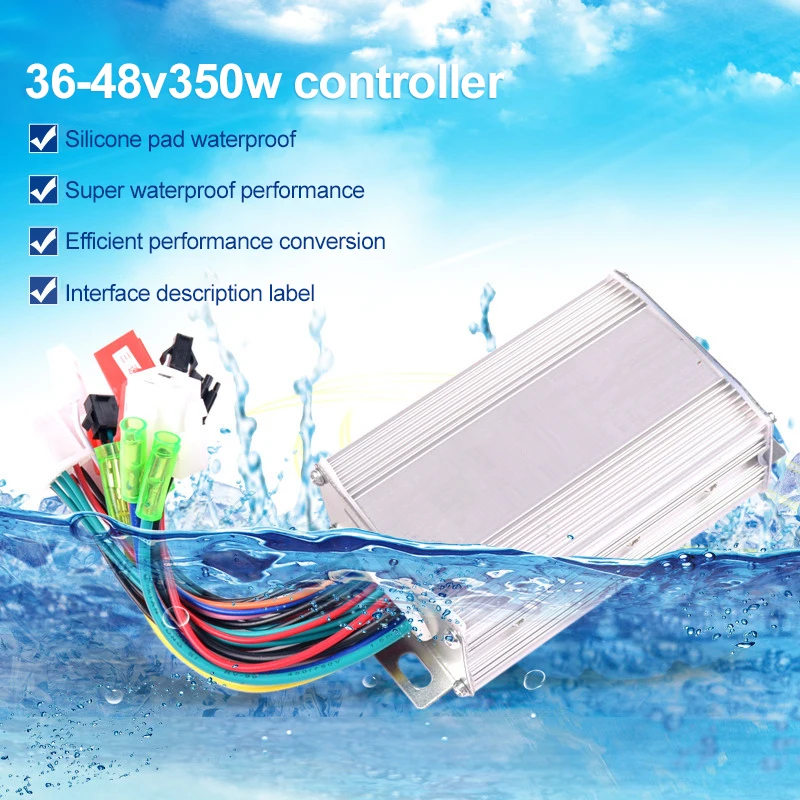 

Electric Bicycle Accessories 36V/48V Electric Bike 350W Brushless DC Motor Controller For Electric Bicycle E-bike Scooter New
