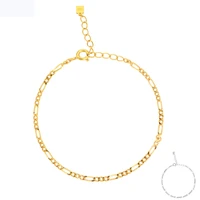 new hot 14k gold locker chain bracelet bangle special fashion luxury fashion fine jewelry circle jewels party jewelry