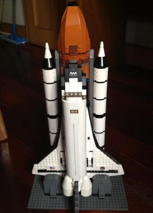 

80032 Shuttle Model Expedition Aviation Rocket 1230pcs Bricks Education Toys Birthday Gifts Children Building Blocks