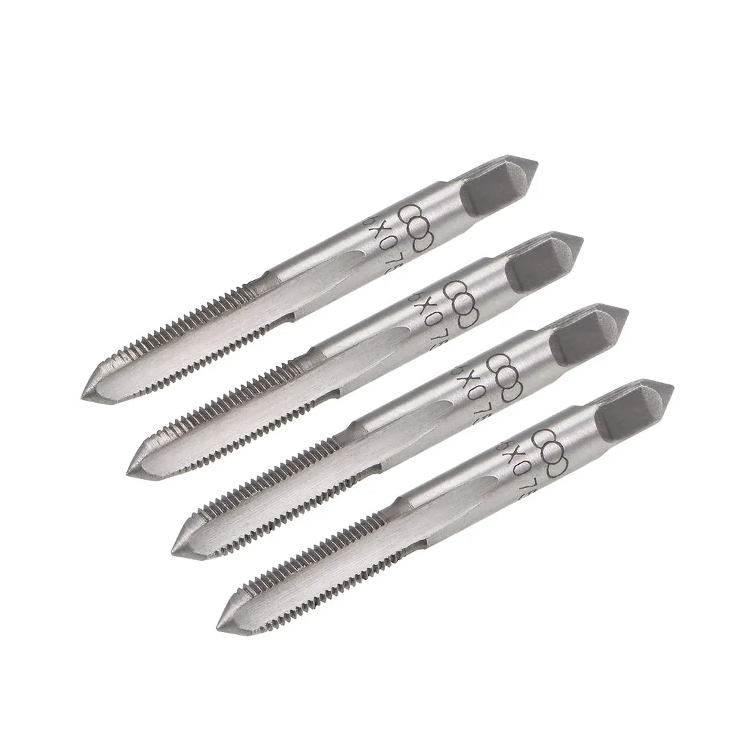 

uxcell Metric Hand Tap M6 Thread 0.75 Pitch 3 Straight Flutes H2 Alloy Tool Steel 2 Pairs