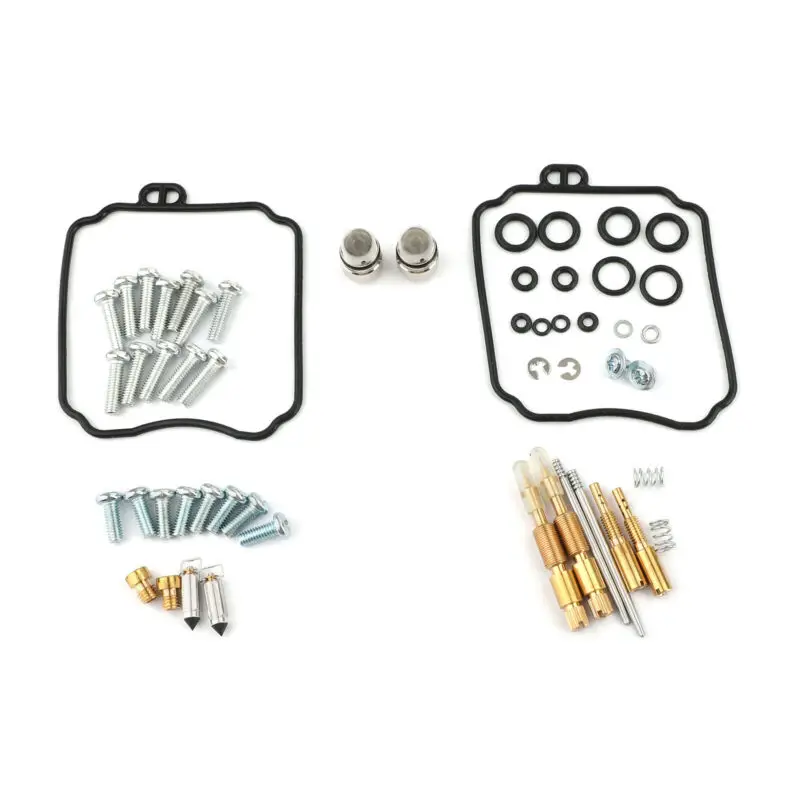 

2 Set Carburetor repair kit Accessory Carb For XVS65A V-STAR 650 CLASSIC 98-05 Gaskets Jets Metal&Rubber Parts
