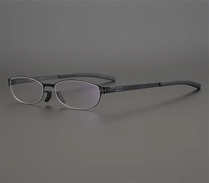 

MONGOTEN Unisex Retro Full Rim Alloy Progressive Multi-focal Lens Eyewear Brand Design See Near Far Gold Optical Reading Glasses