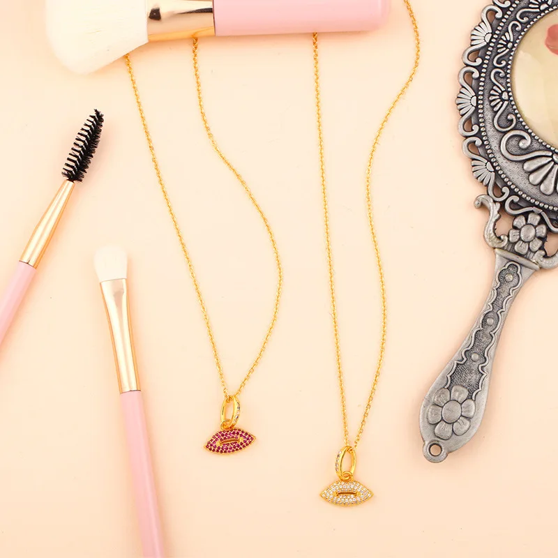 Подвеска золотого цвета красочный циркон кулон ожерелья для женщин девочек