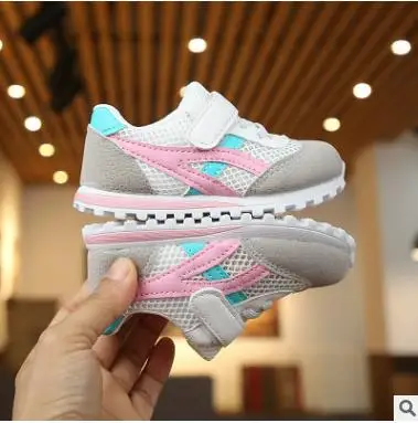 Pink 168 Детская спортивная обувь для мальчиков и девочек; Детские кроссовки на плоской подошве для малышей; модная повседневная мягкая обувь для младенцев - Цвет: Pink 168
