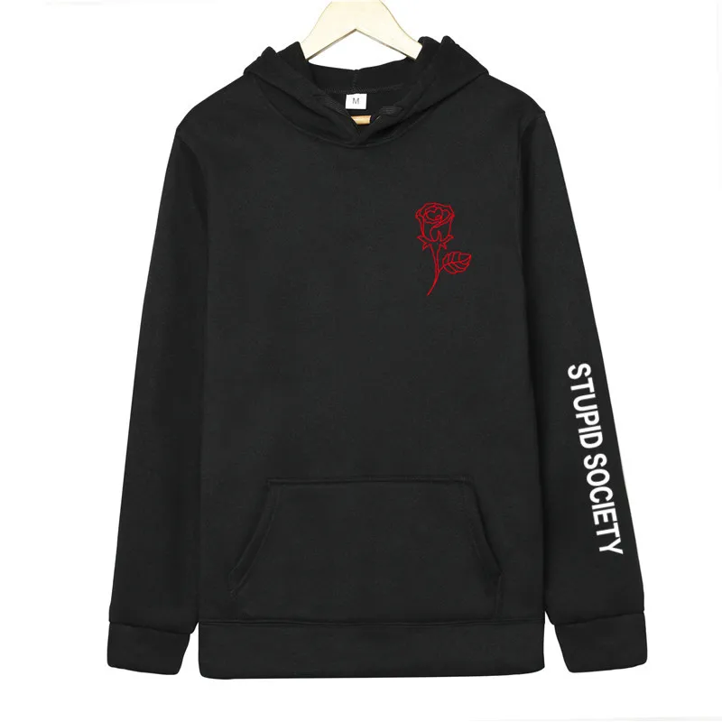 Новинка 2019 Модный пуловер в стиле хип-хоп с забавным рисунком глупого общества