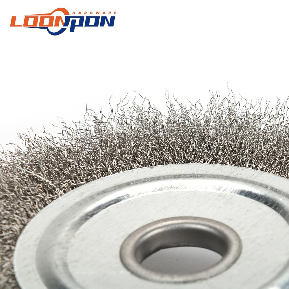 Щетка для колеса из нержавеющей стали 3 &quot 10&quot шлифовального станка полировки