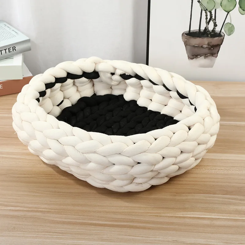 Кровати Smartpet для кошек ручной работы теплый мягкий спальный мешок сделай сам