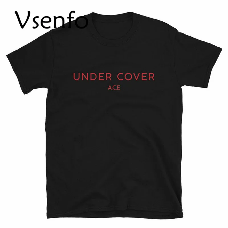 Нижний щиток ACE Футболка женская Повседневная хлопковая футболка с короткими