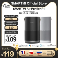 2021 new smartmi air purifier p1 smart controlsilent work with homekitalexahey google for fresh air 30%e3%8e%a1 livingroom bedroom