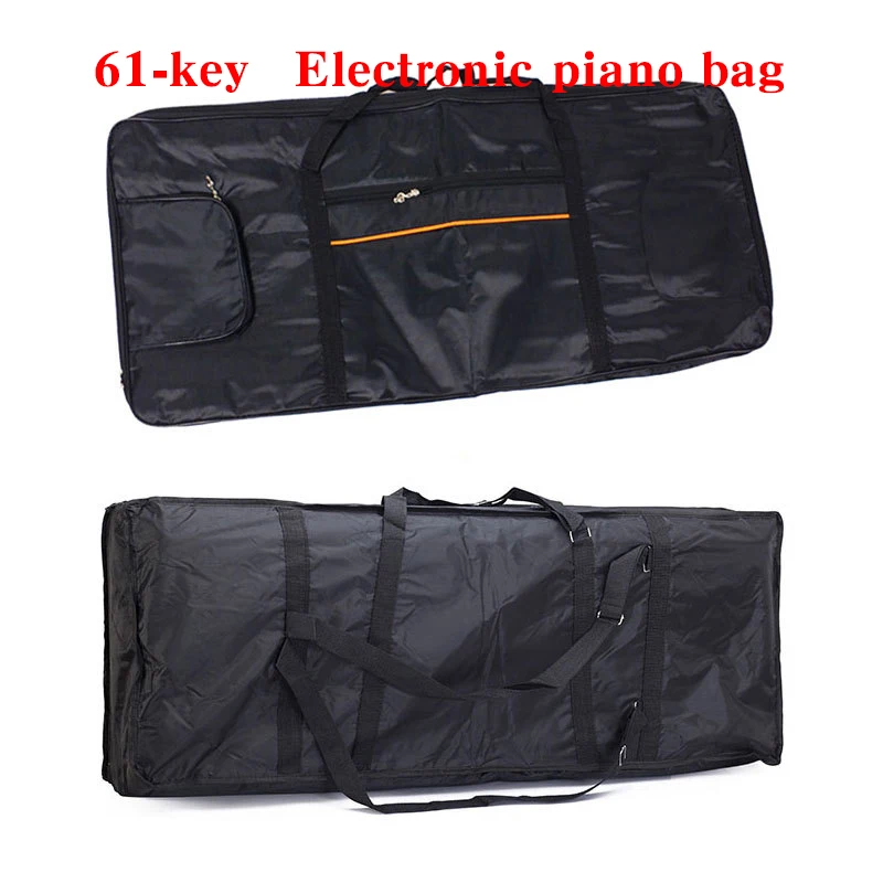 Модный портативный 61 клавишная клавиатура Электрический пианино мягкий чехол