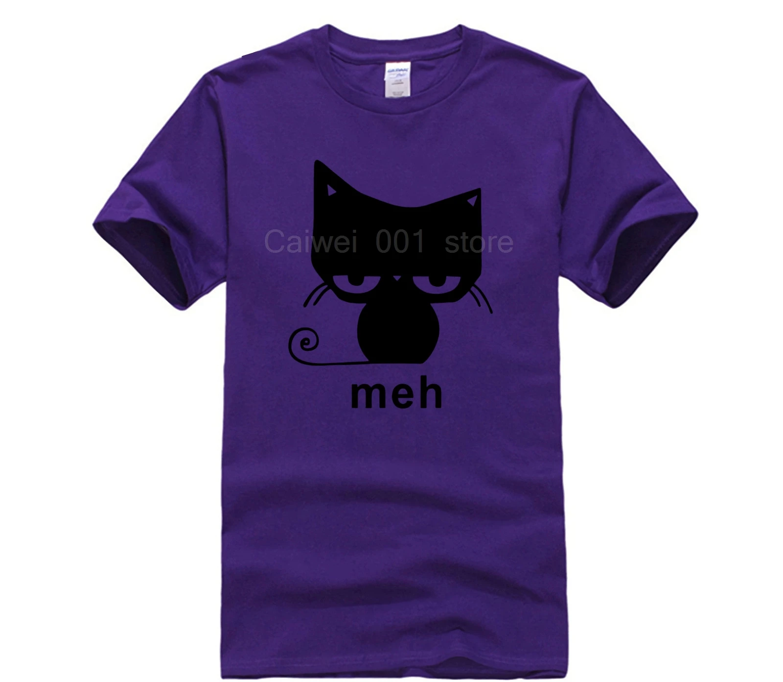 

100% Cotton fashion summer mens t shirt for women meh cat short sleeve t shirt New fashion trend